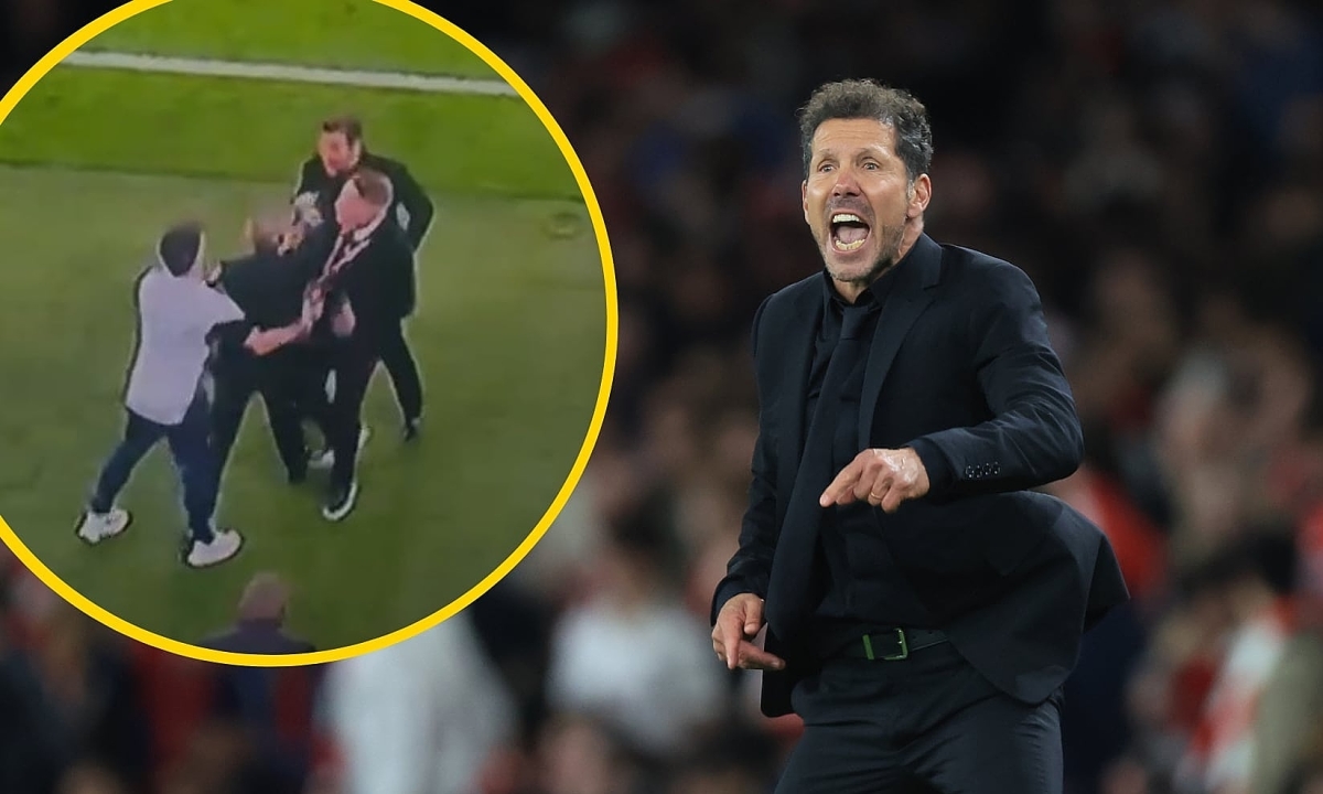 HLV Simeone xô xát với lãnh đạo Arsenal