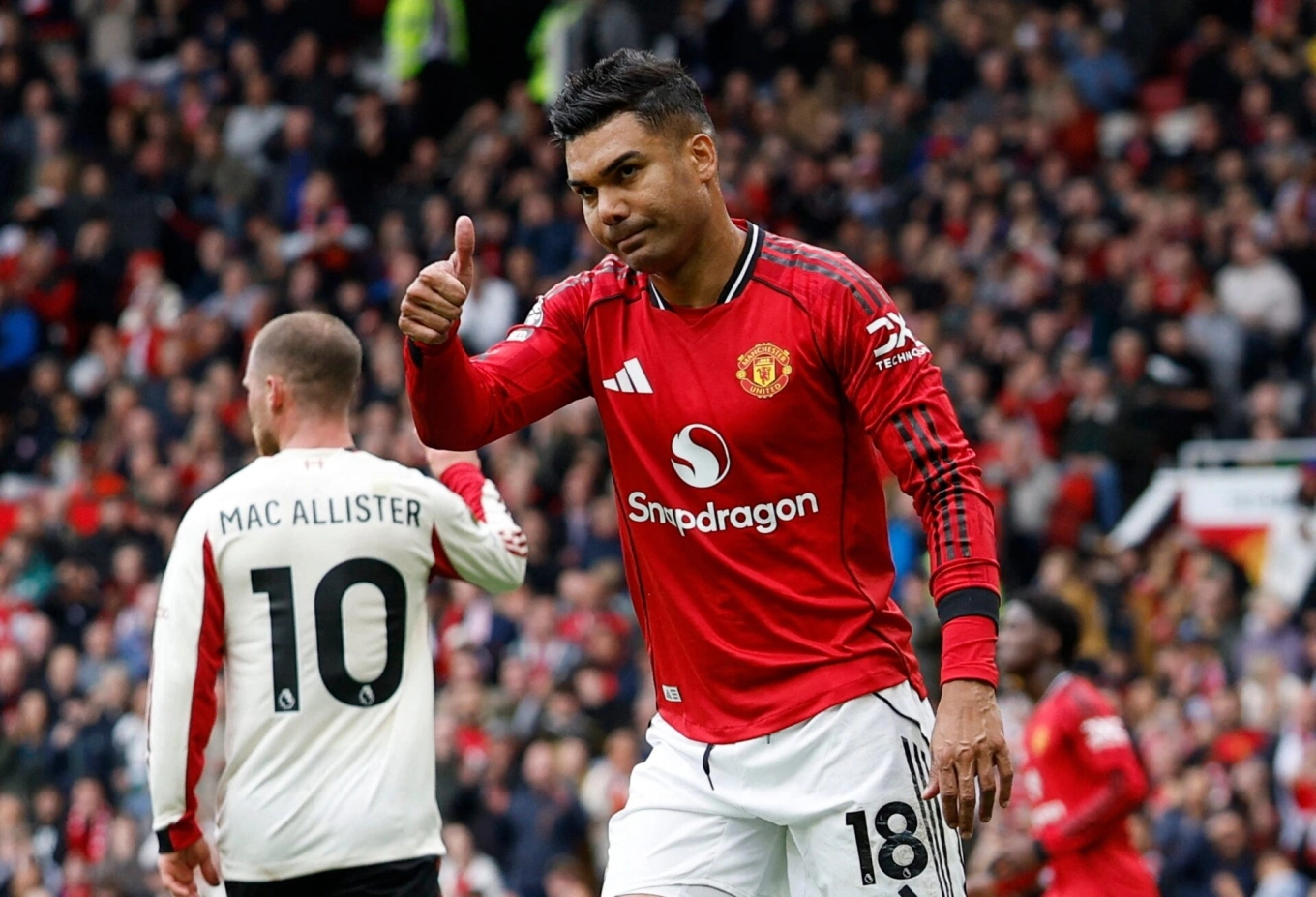 Casemiro sẽ nói lời chia tay Man Utd sau mùa giải này. Ảnh: Reuters