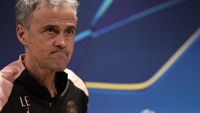 Enrique cùng PSG chuẩn bị bước vào trận chung kết Champions League năm thứ hai liên tiếp. Ảnh: AFP Enrique cùng PSG chuẩn bị chung kết Champions League liên tiếp