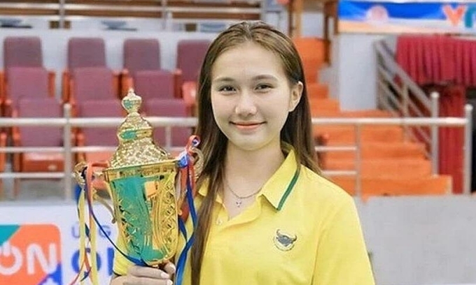 Vietnamese volleyball beauty wins hearts at international tournament