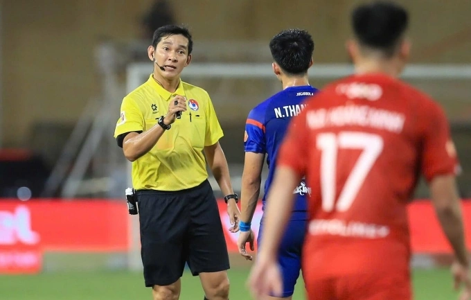 Trọng tài Trần Ngọc Nhớ điều hành trận đấu Thể Công - PVF-CAND ở vòng 24 V-League 2025-2026 Trọng tài Trần Ngọc Nhớ điều hành trận đấu Thể Công - PVF-CAND ở vòng 24 V-League 2025-2026