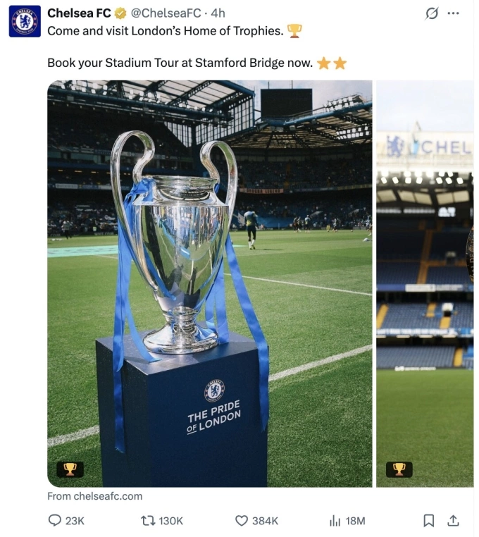 Chelsea đăng bài được cho là chế giễu Arsenal, ngay lúc mãn cuộc. Chelsea đăng bài được cho là chế giễu Arsenal, ngay lúc mãn cuộc.