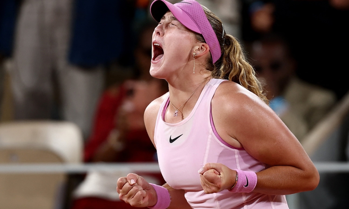 Andreeva lần đầu vào chung kết Grand Slam