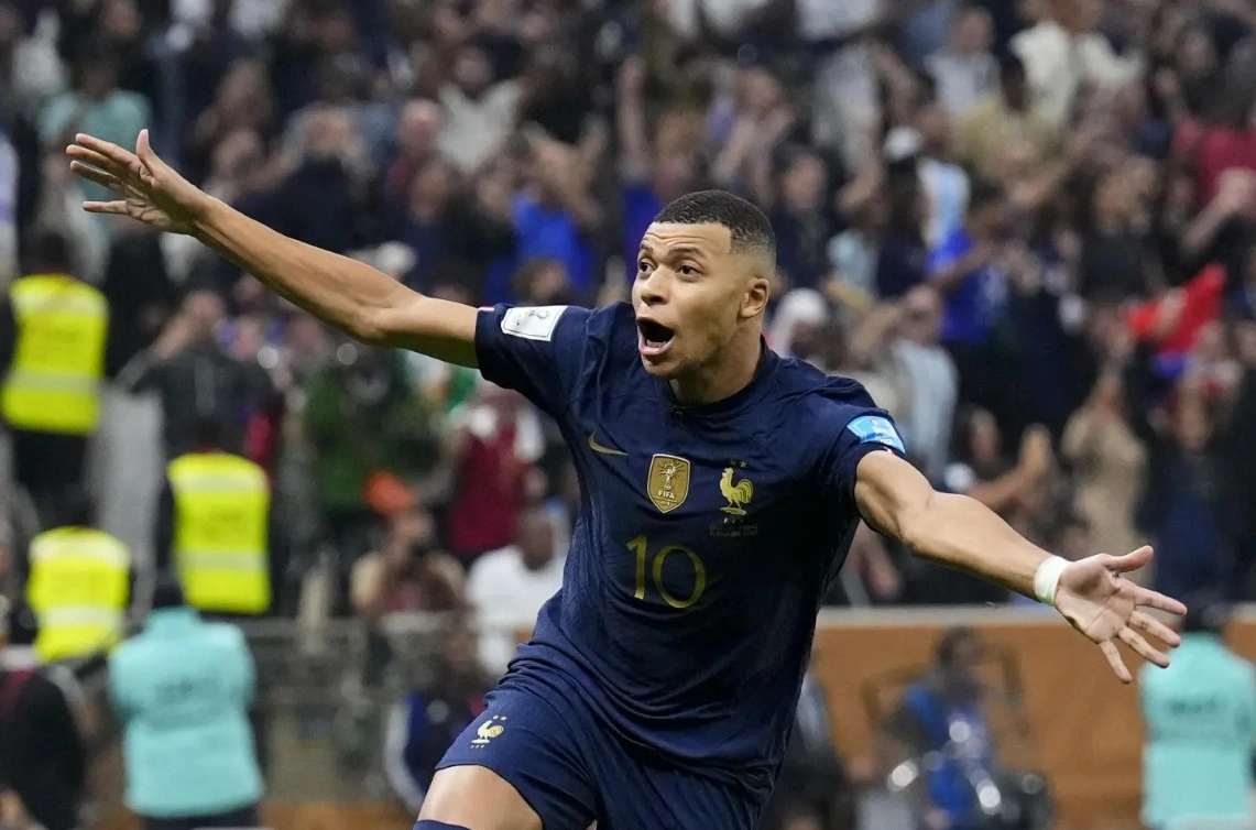 Kylian Mbappe Tiền đạo Kylian Mbappe