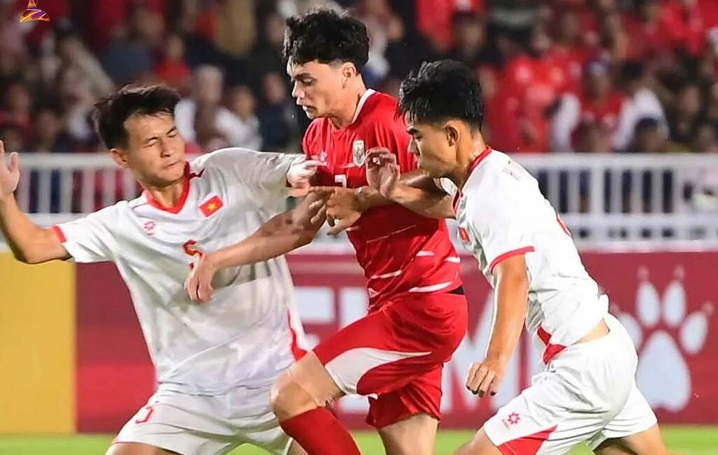 Việt Nam thua Indonesia ở giải U19 Đông Nam Á