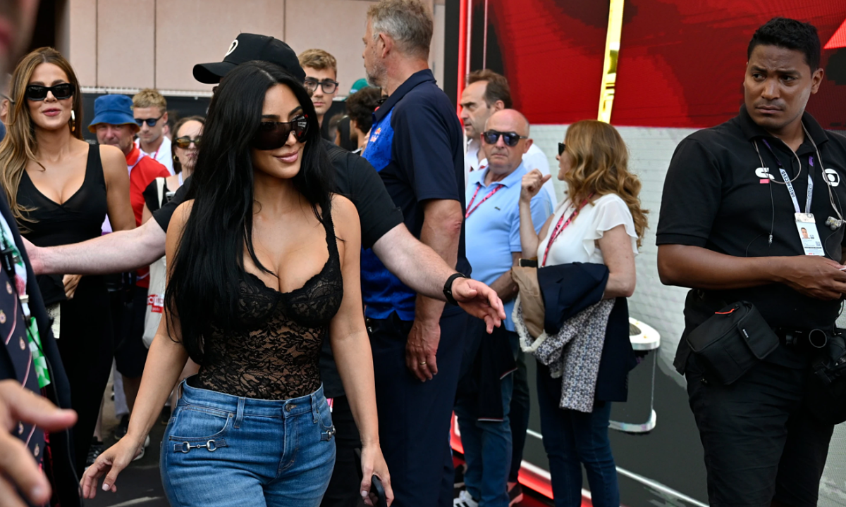 Kim Kardashian gây tranh cãi tại Grand Prix Monaco