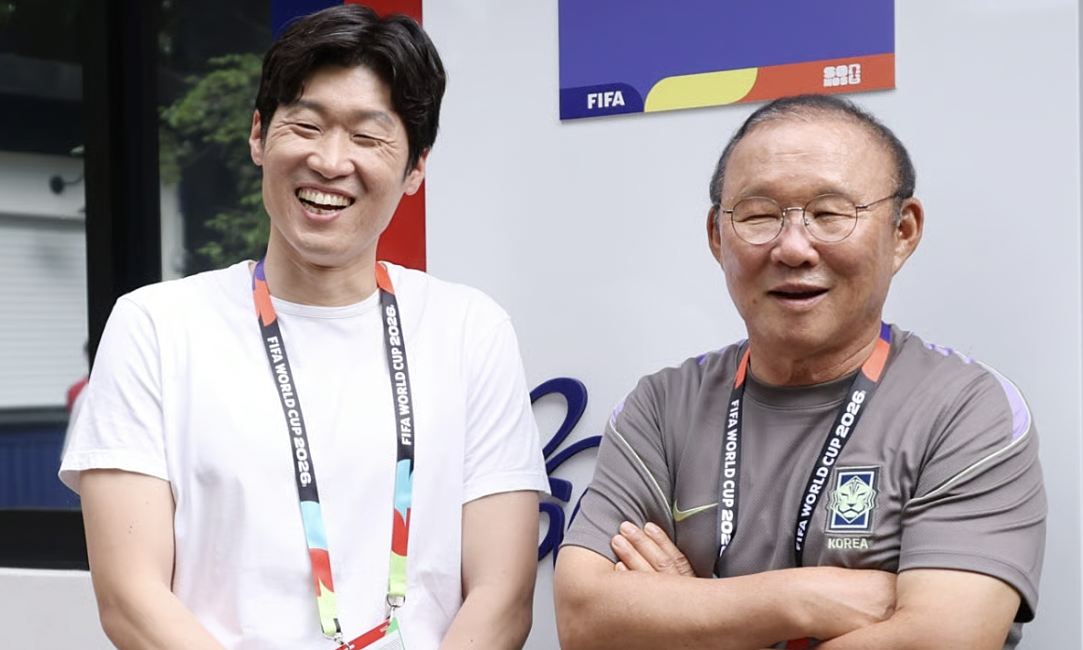 Ông Park Hang-seo tái ngộ Park Ji-sung trước World Cup 2026