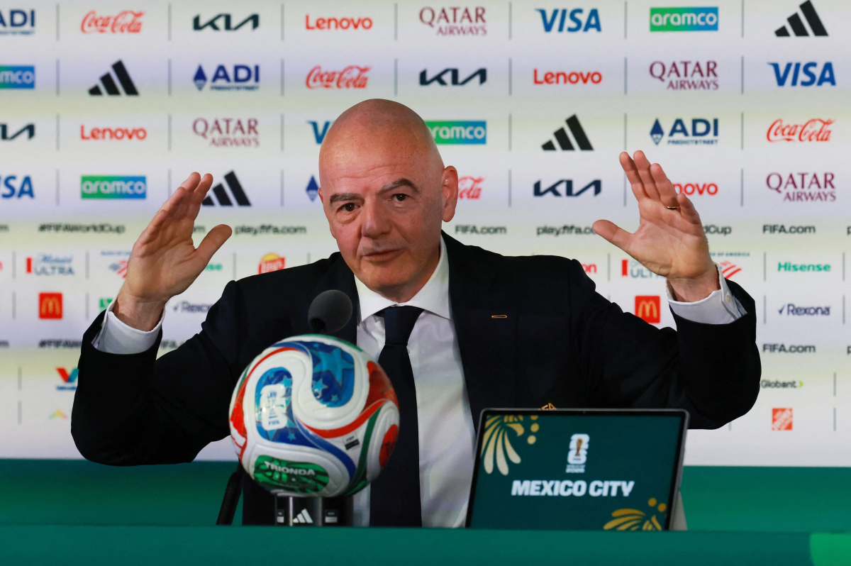 Chủ tịch FIFA: 'World Cup nên tăng lên 64 hoặc 208 đội để Italy có vé'