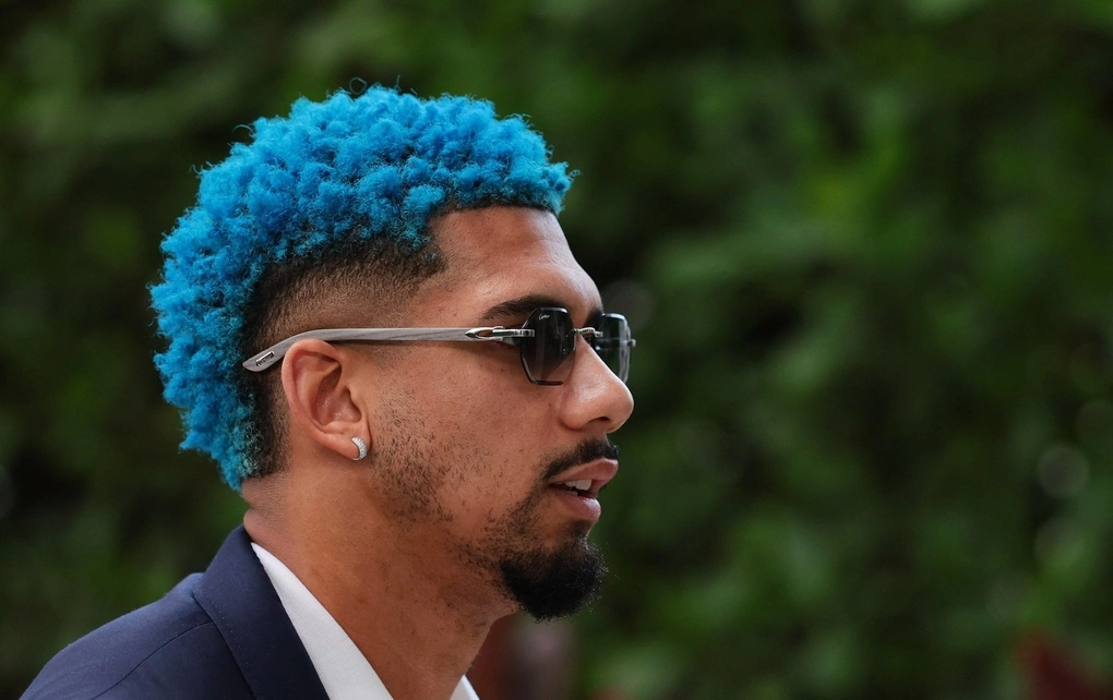 Ronald Araujo arrives at Miami stadium before Uruguay draw 1-1 with Saudi Arabia in Group H, World Cup 2026, Florida, USA, June 15, 2026. Photo: Reuters