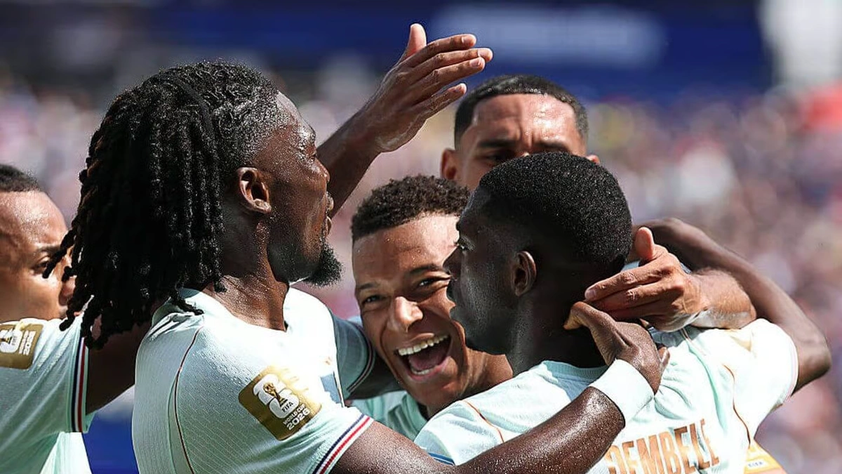 Pháp đè bẹp Na Uy nhờ hat-trick siêu đẳng của Dembele