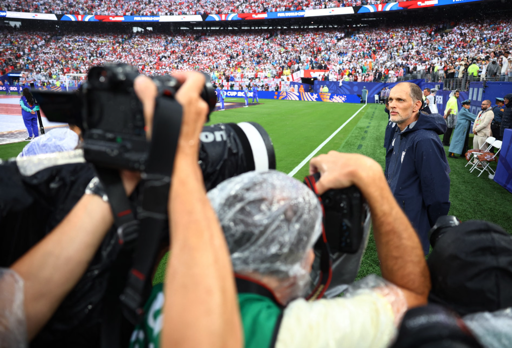 Coach Thomas Tuchel before England 2-0 Panama match in final round of Group L World Cup 2026 at MetLife Stadium, East Rutherford, New Jersey, USA on June 27, 2026. Photo: Reuters