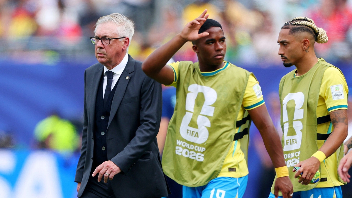 HLV Ancelotti và hai cầu thủ Brazil bị chấm điểm dưới trung bình