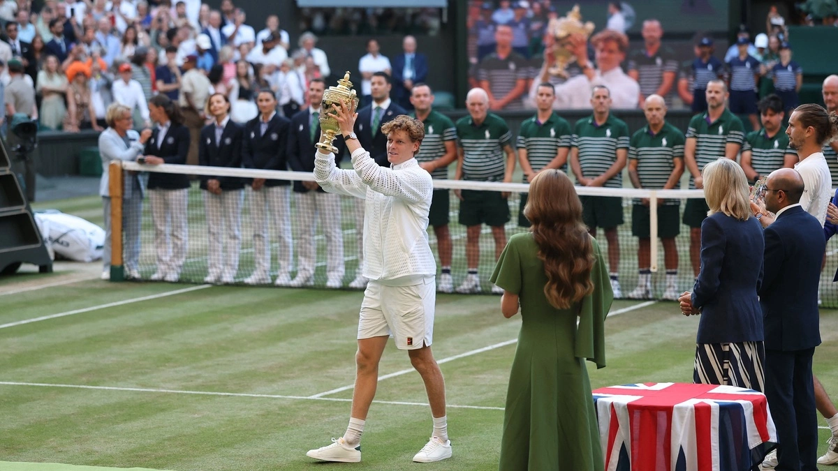 Sinner và thứ bản lĩnh được định hình ở Wimbledon
