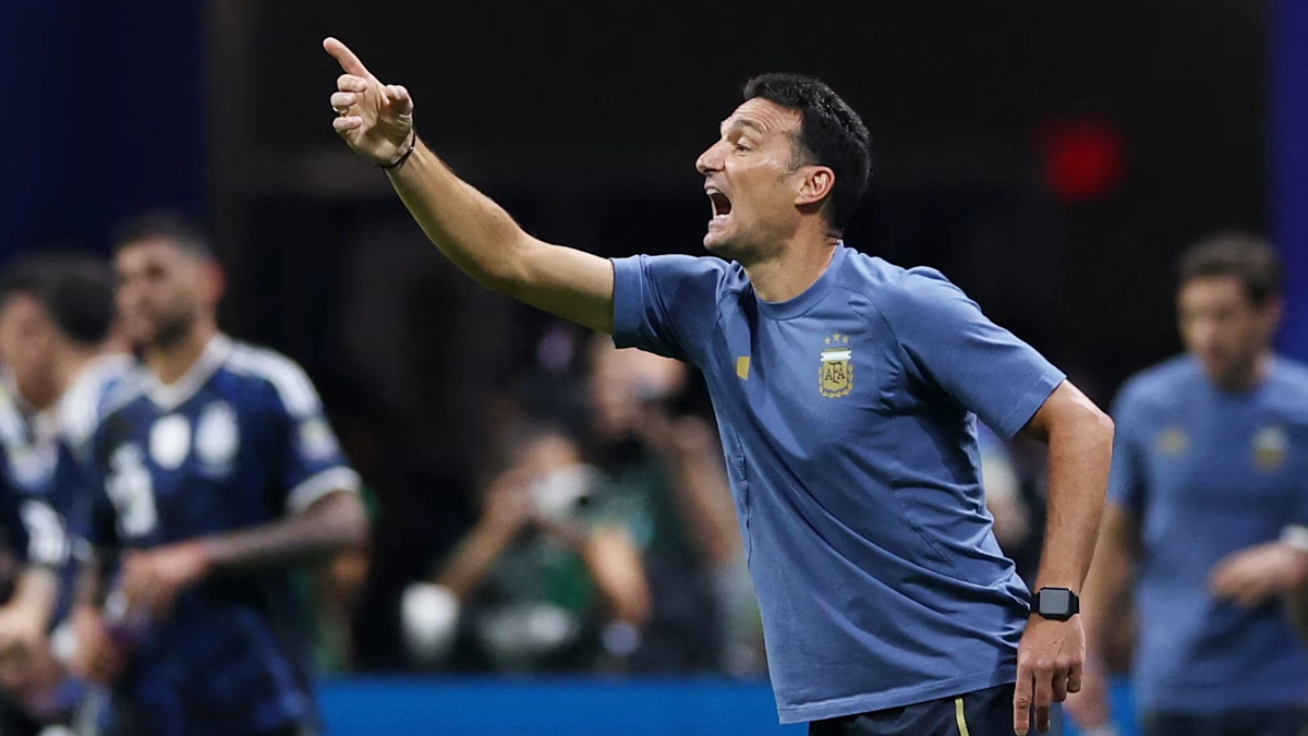 Scaloni: 'Argentina hay nhất khi bị dồn vào chân tường'