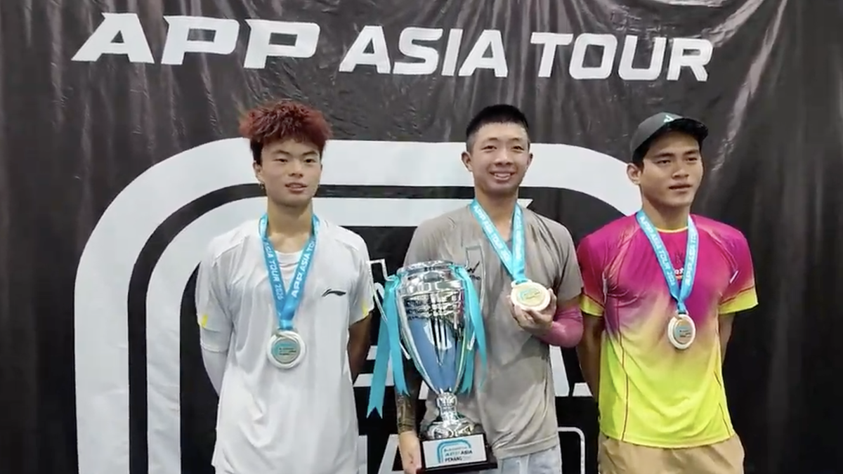 Quang Dương giành cú đúp giải pickleball Malaysia Open