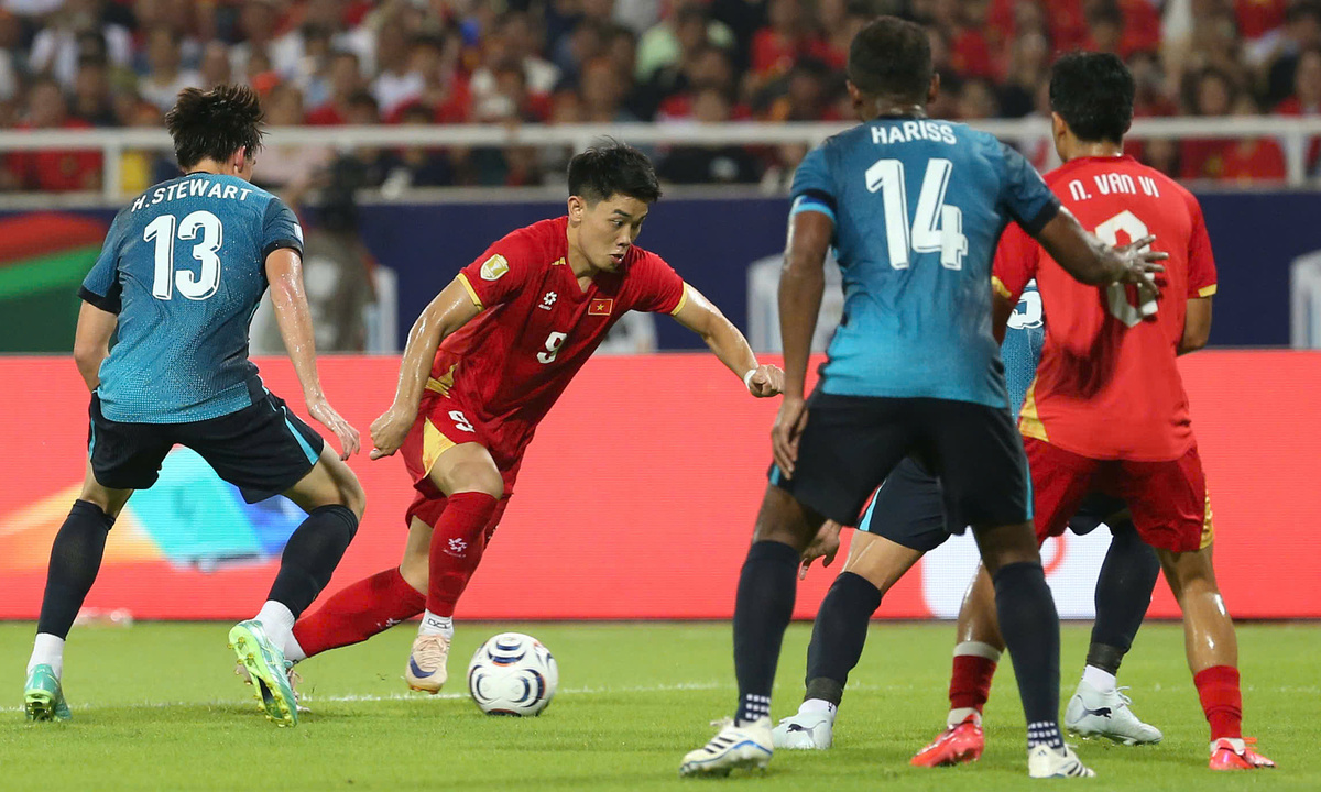 Thế khó của Việt Nam sau trận hòa Singapore ở ASEAN Cup 2026