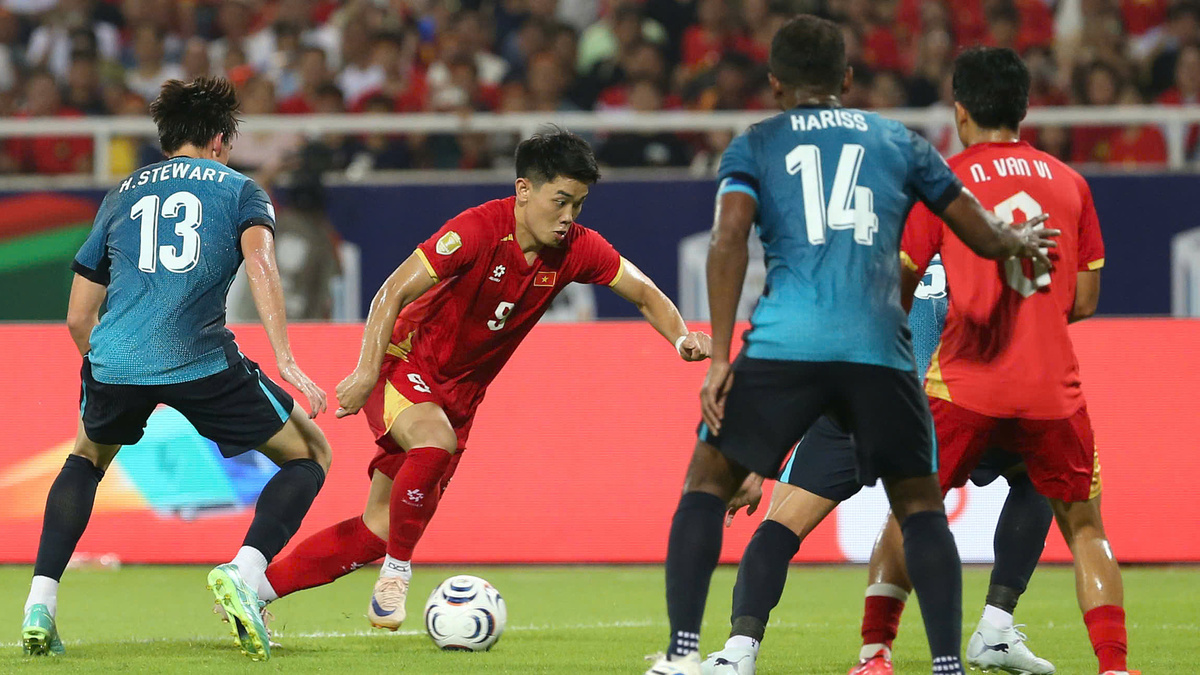 Thế khó của Việt Nam sau trận hòa Singapore ở ASEAN Cup 2026