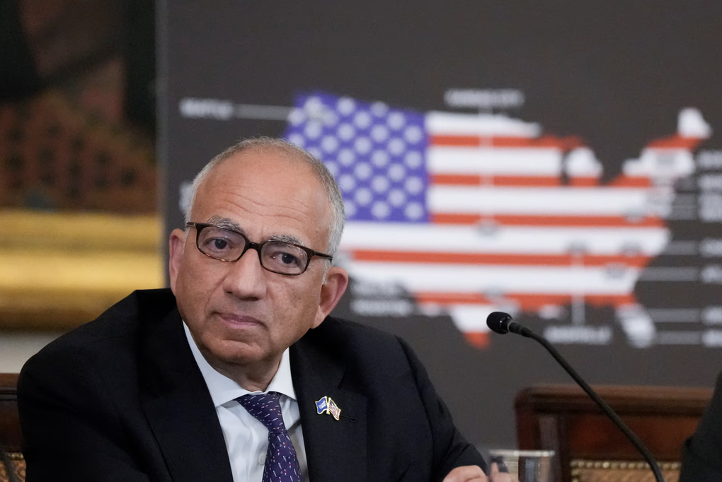 Carlos Cordeiro, cố vấn cấp cao của Chủ tịch FIFA, tham dự cuộc họp của Nhóm công tác FIFA tại Nhà Trắng ở Washington, Mỹ, ngày 6/5/2025. Ảnh: Reuters
