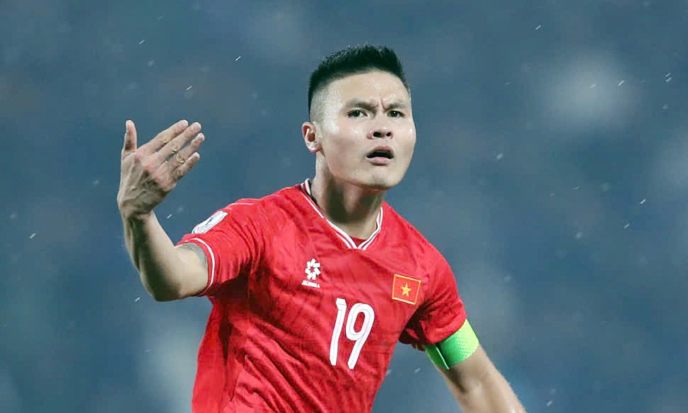 Quang Hải cân bằng kỷ lục thi đấu ở đội tuyển Việt Nam