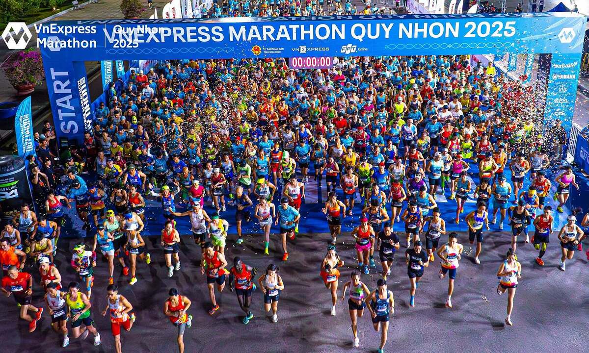 7.000 runner đăng ký sớm VnExpress Marathon Quy Nhơn 2026