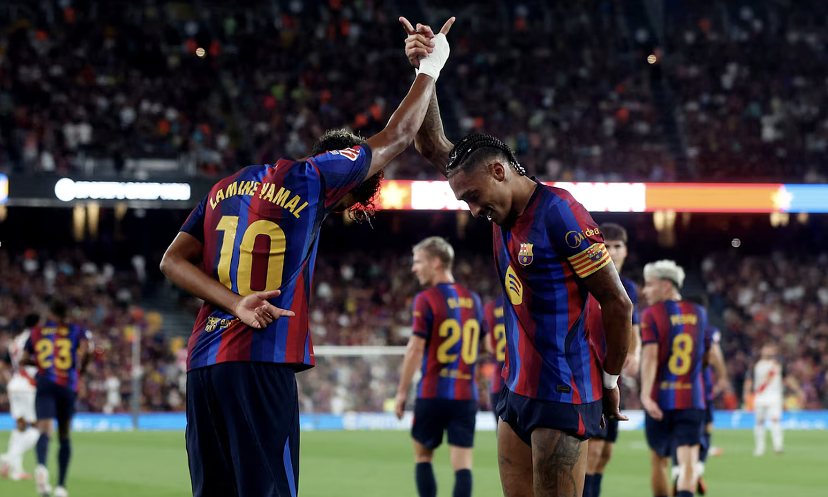 Yamal, Raphinha giúp Barca thắng lớn ở La Liga