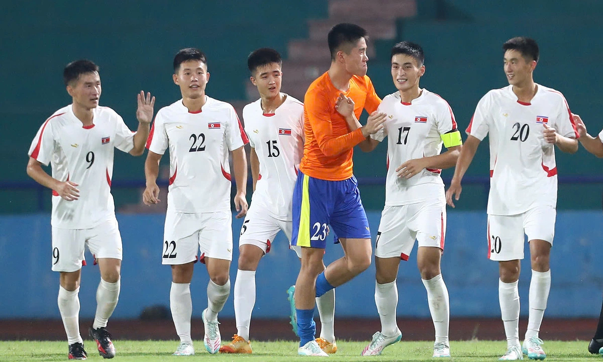 Triều Tiên giúp Việt Nam thêm cửa vượt qua vòng loại U20 châu Á 2027