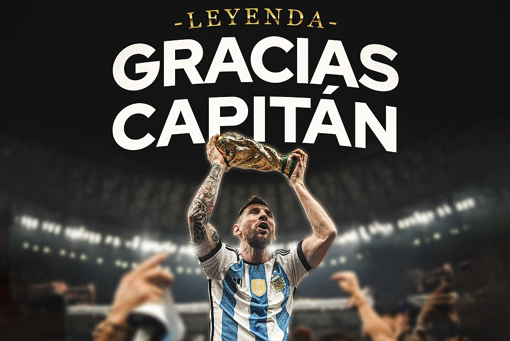 Messi được vinh danh ở phút thứ 10 tất cả các trận quốc nội Argentina