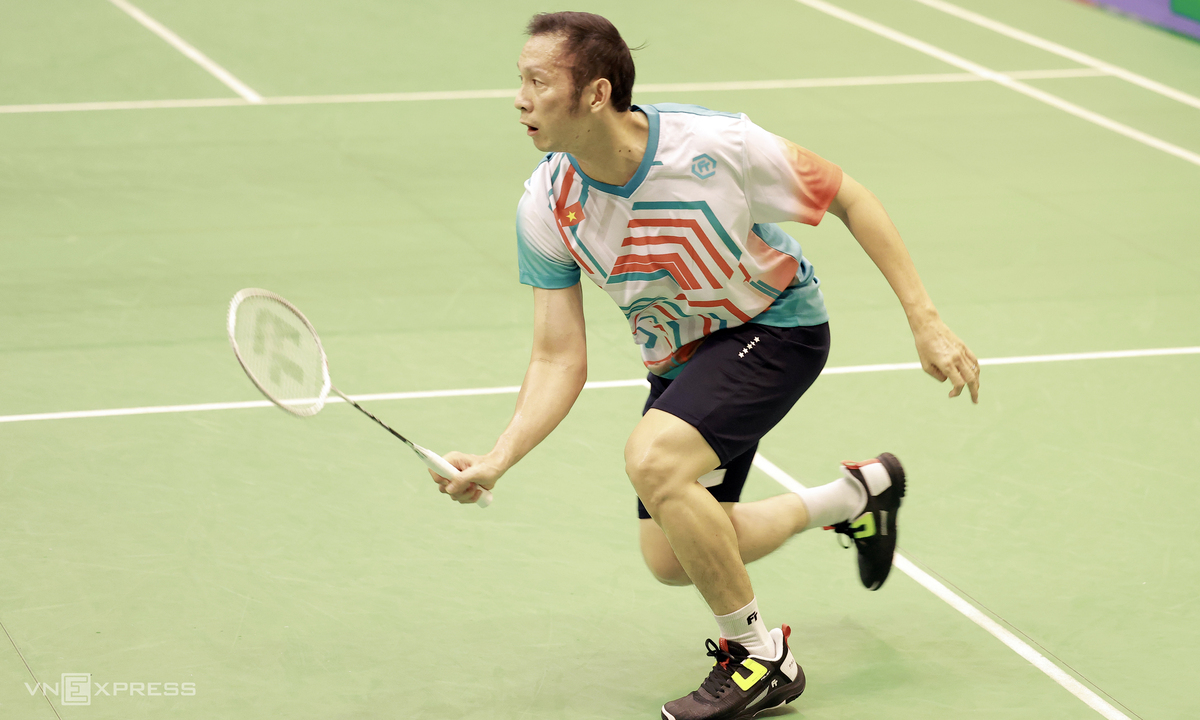 Nguyễn Tiến Minh thắng đối thủ kém 23 tuổi ở Vietnam Open 2026