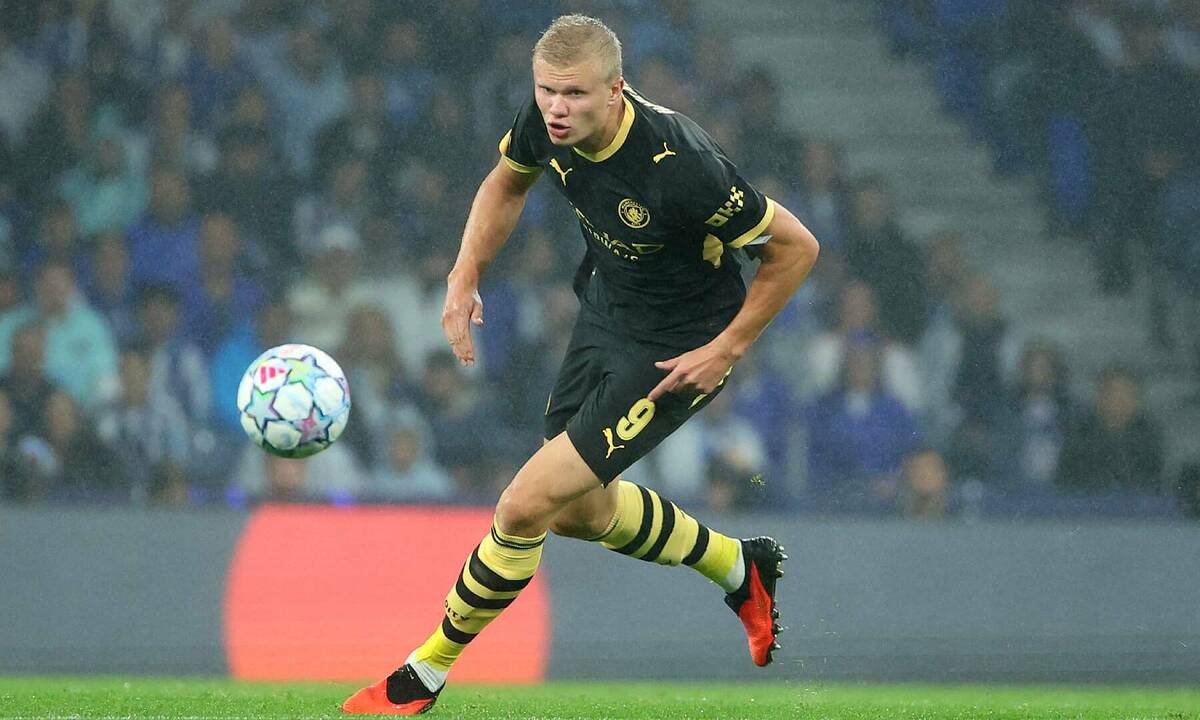 Haaland san bằng kỷ lục của Aguero