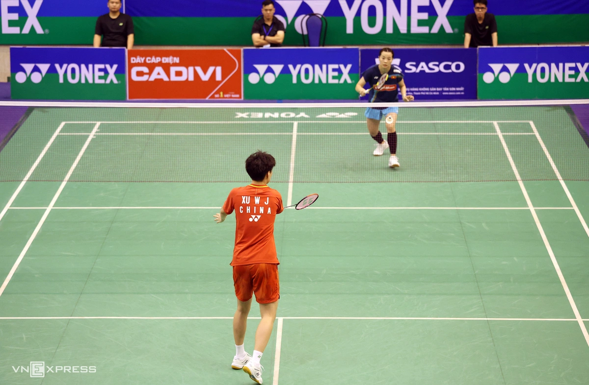 Thùy Linh bị loại ngay vòng đầu Vietnam Open 2026