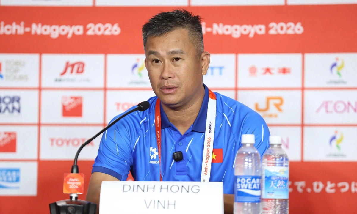 HLV U23 Việt Nam tiếc nuối vì không thắng Kuwait ở ASIAD 2026