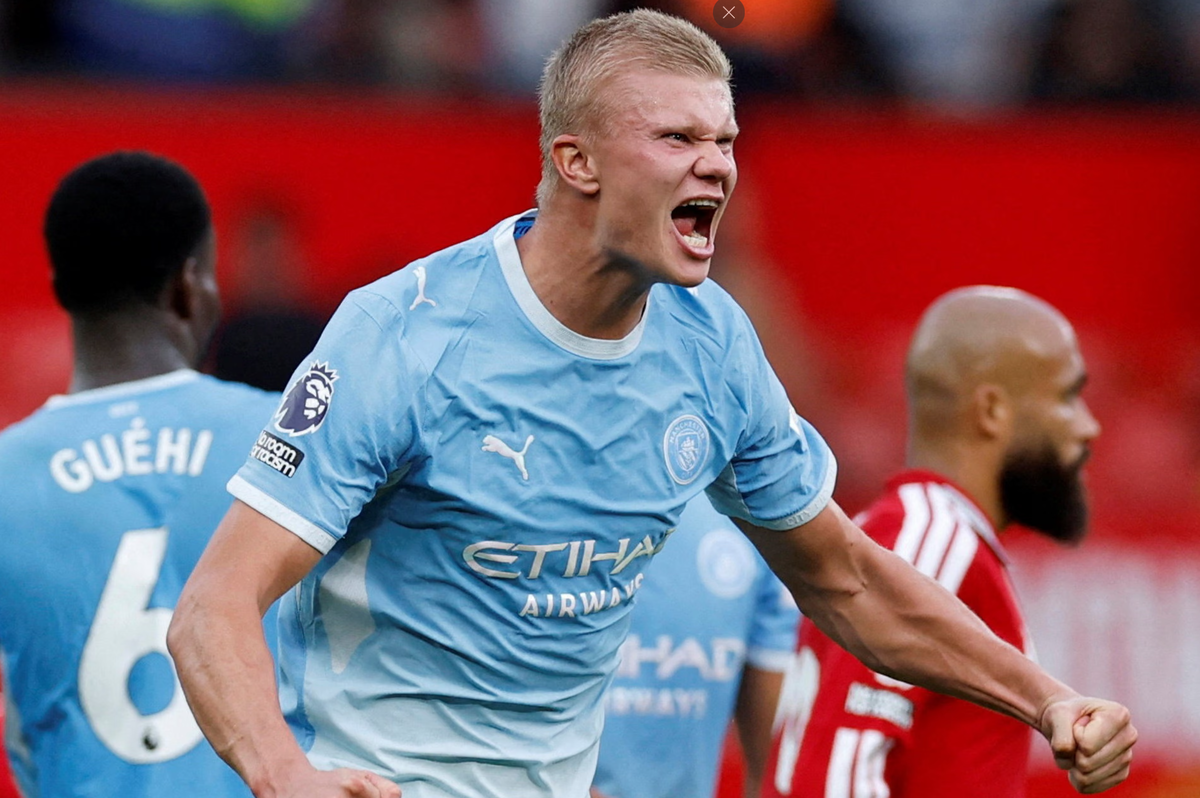 Khi Haaland đang là thủ lĩnh của Man City