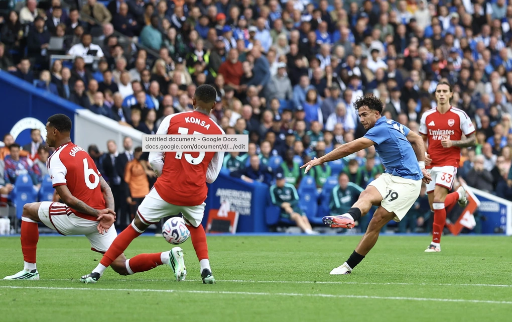 Arsenal thảm bại ở Ngoại hạng Anh