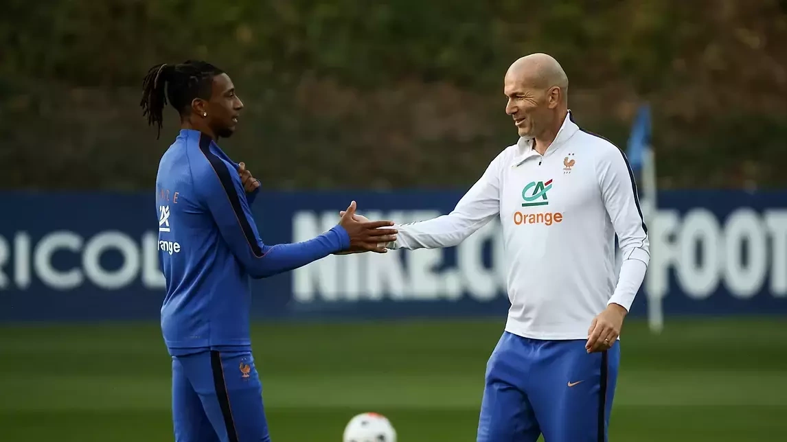 Manu Kone beeindruckt von Zinedine Zidanes Technik im Alter