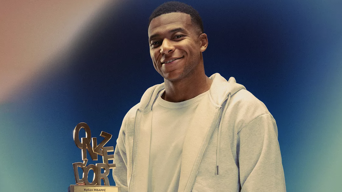 Mbappé es homenajeado antes del Balón de Oro 2026